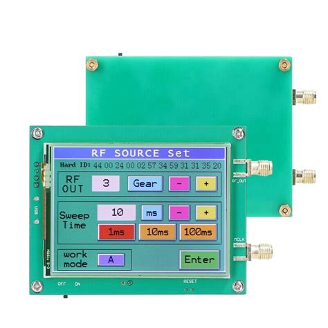 Max Mhz Signalgenerator Touchscreen Pc Softwaresteuerung