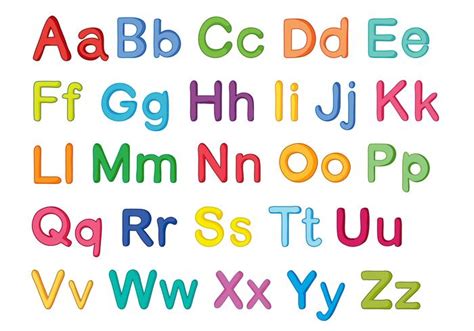 English Alphabets 414583 Vector Art At Vecteezy