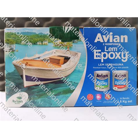 Jual Lem Epoxy Resin Avian Komponen Komponen Kapal Logam Besar