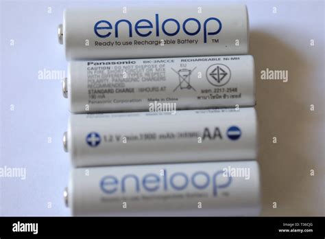 Eneloop AA batteries Stock Photo - Alamy