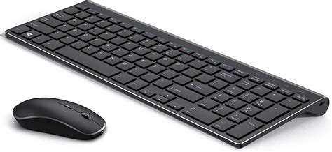 Joyaccess Wireless Keyboard Mouse J Aluminum Metal Rechargeable