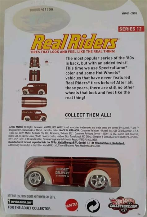 Hot Wheels Dairy Delivery Rlc Exclusive Release Real Riders