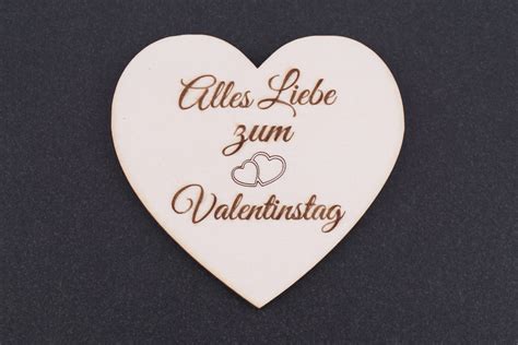 Herz Mit Gravur Alles Liebe Zum Valentinstag Alles Laser