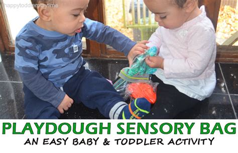 Playdough Sensory - Happy Toddler Playtime