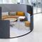 Floor Mounted Office Divider PARCS TOGUNA CIRCLE Bene GmbH Fabric