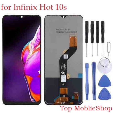 หนาจอ infinix Hot 10S จอ จอชด จอ ทช จอinfinix จอHot10S LCD Display Touch infinix Hot 10S