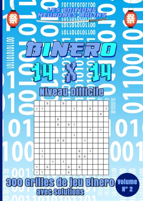 Buy Binero X Niveau Difficile Grilles De Jeu Binero Avec