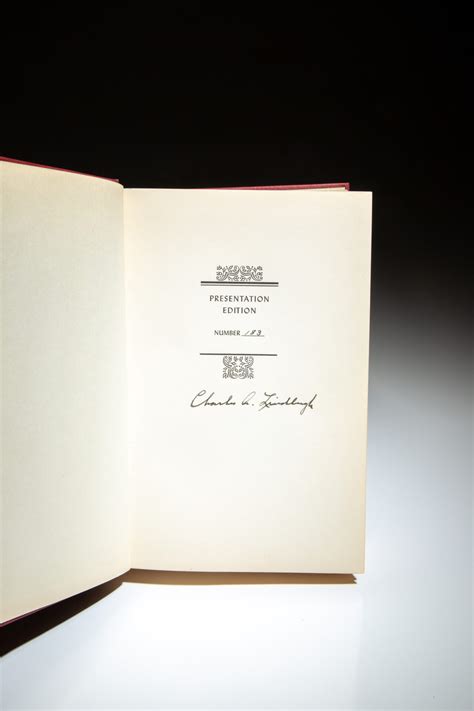 The Spirit of St. Louis - The First Edition Rare Books