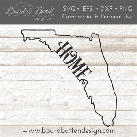 FL State Outline Svg File Florida Svg File FL Home Svg Florida Cutting ...