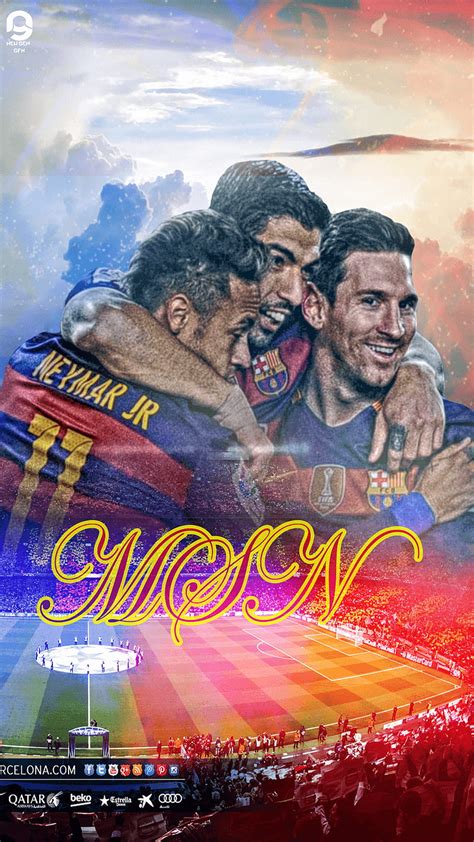 Msn Messi Suarez Neymar Kilit Ekran Mobil Hd Telefon Duvar Ka D