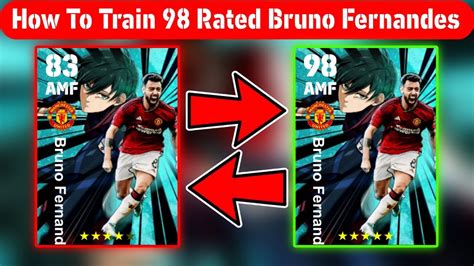 How To Train Bruno Fernandes In EFootball 2024 Mobile Bruno Fernandes