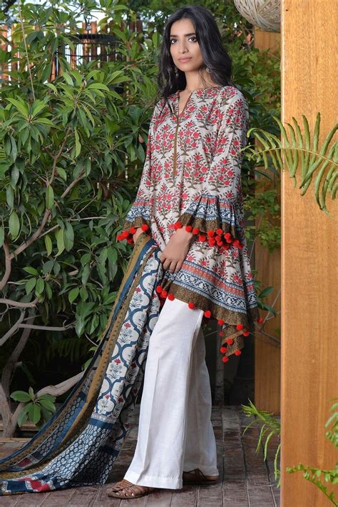 Khaadi Unstitched 2 Piece Mid Summer Collection 2017 L17510 Off White