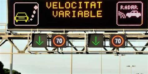 Trànsit prevé instalar un sistema de velocidad variable en la C 58 el