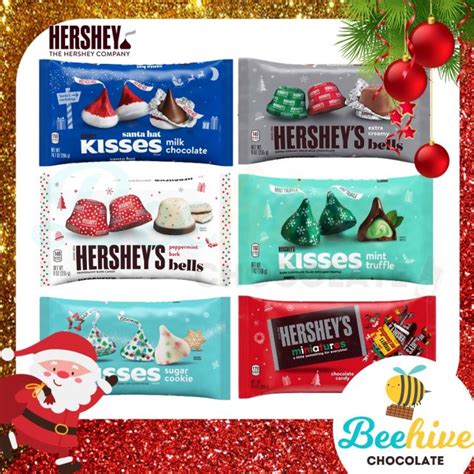 Hersheys Christmas Chocolate Kisses Lazada