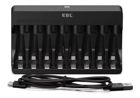 Cargador Ebl De Pilas Recargables Aa Aaa De Litio V Usb