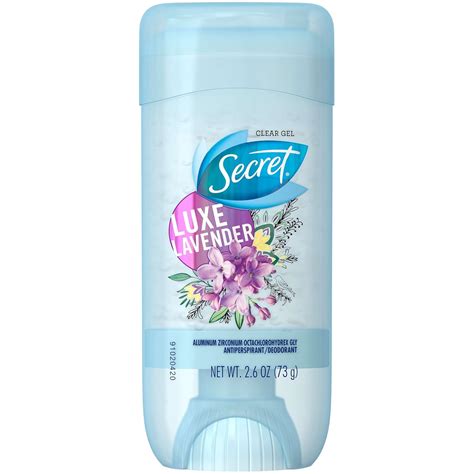 Amazon Secret Fresh Clear Gel Antiperspirant Deodorant Luxe