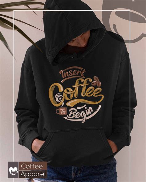 Barista style hoodies for coffee lovers, cafe staff, perfect gift