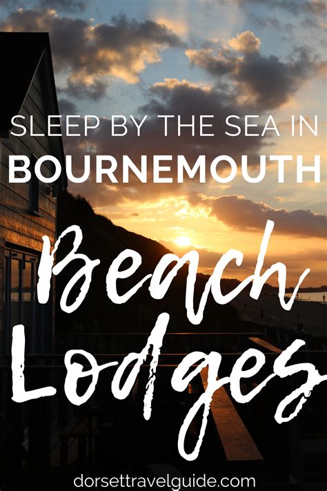 Bournemouth Beach Lodges Sleep In A Beach Hut By The Sea