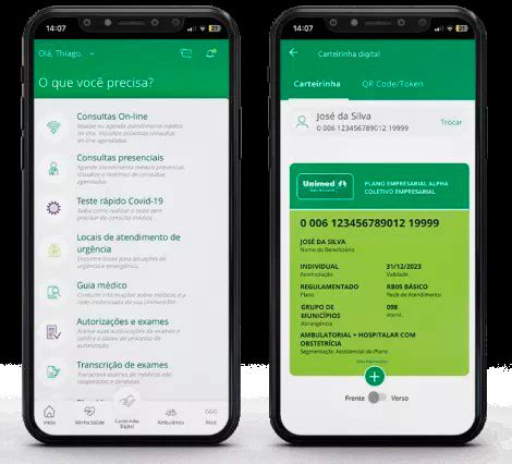 Sua Carteirinha Da Unimed Agora Digital Asttter