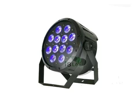 4 Refletor Par 64 12 Leds Cree 15w Rgbw Uv Luz Negra Pentaled