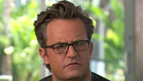 Matthew Perry Opens Up About His Drinking Drug Addiction During