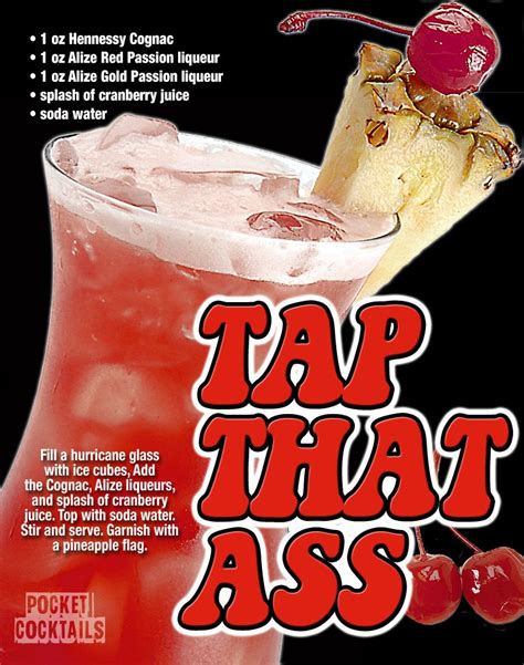 Tap That Ass Pocket Cocktails