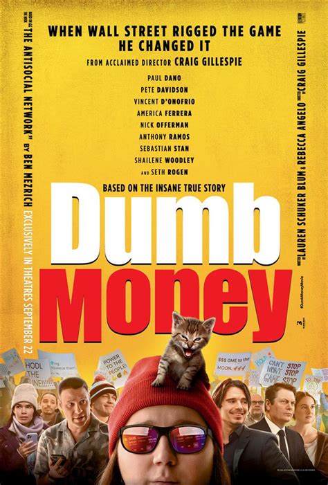 Dumb Money movie large poster.