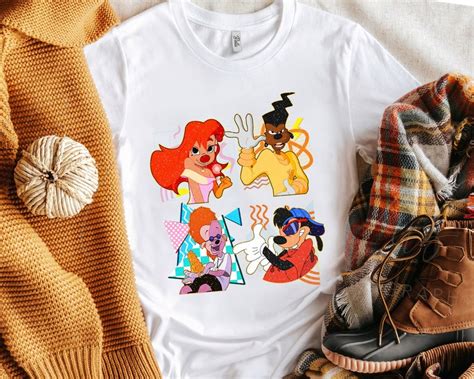 Retro S Disney A Goofy Movie Characters Shirt Max Goof Etsy