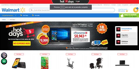 Walmart Lanza Su Propia Campa A De Ventas De D As Hot Days