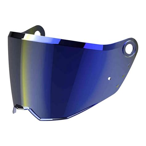 Airoh Commander Visor Blue Mirrored Bikers Warehouse