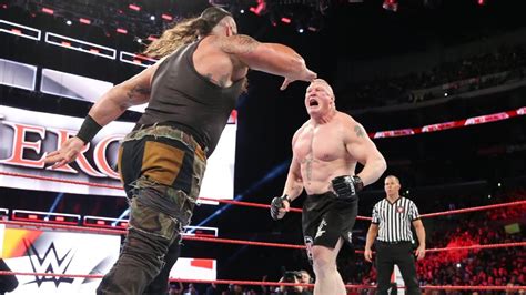 Photos The Beast And Strowman Slug It Out In Jaw Dropping Fight For