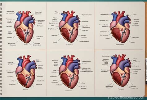 Human Embryonic Heart Development Diagrams | Stable Diffusion Online