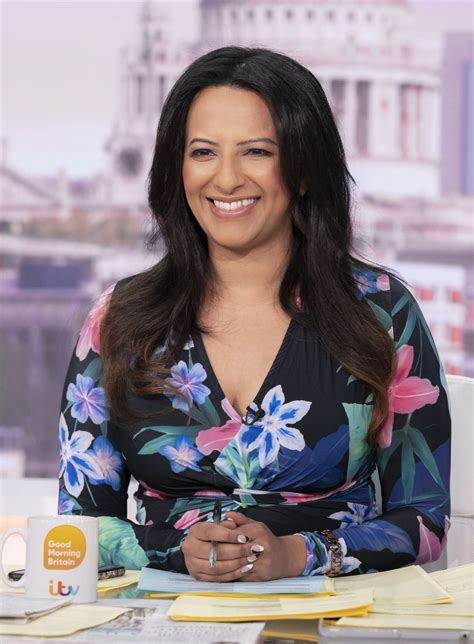 Ranvir Singh - Good Morning Britain TV Show in London 02/15/2022 ...