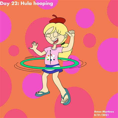 Day 22 Hula Hooping By Artisticamos On Deviantart