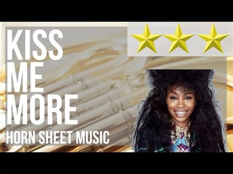 Horn Sheet Music How To Play Kiss Me More By Doja Cat Ft SZA YouTube