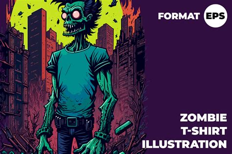 Zombie Graphic By C Gudzik · Creative Fabrica