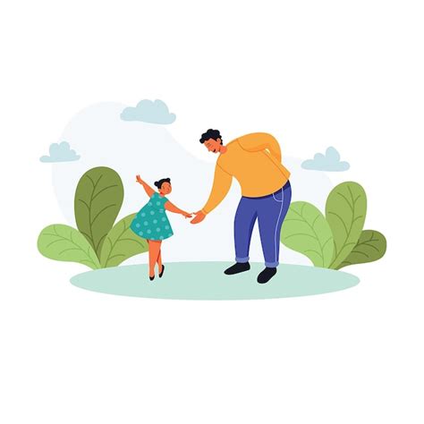 Premium Vector Happy Fathers Day Vector Illustration