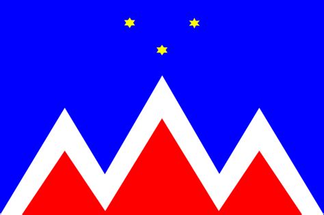 Flag of the Slovenian Alps : r/vexillology