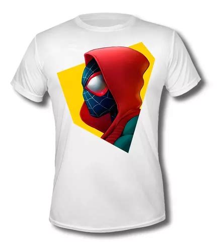 Playera Spider Man Miles Morales Camiseta Universo Mercadolibre