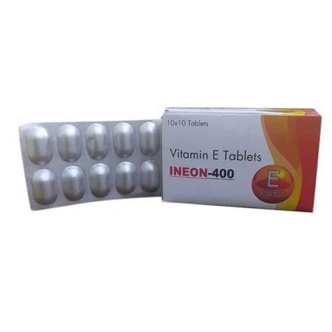 Vitamin E Tablets at ₹ 400/box | Vitamin E Capsule in Ambala | ID: 2851128930873