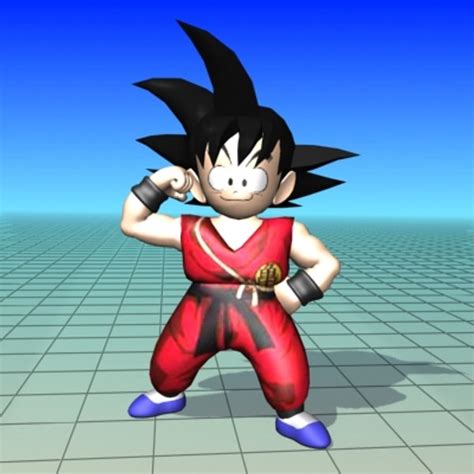 Modelos De 3D Goku Gratis TurboSquid