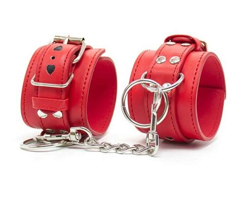 Bdsm Fetish Handcuffs Ankle Cuffs Wrist Cuffs Restraints Bondage Set