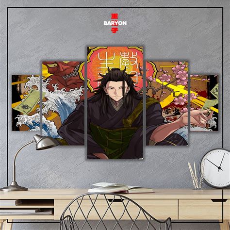 Jual Baryon Wall Decor Jujutsu Kaisen Getou Suguru Pajangan Hiasan