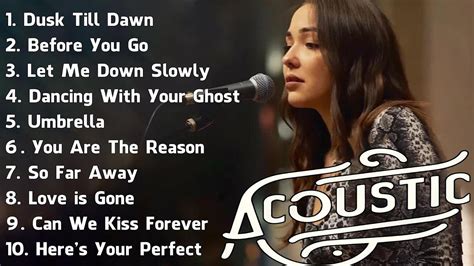 Best Acoustic Guitar Songs Ever Top Cover English Song Popular