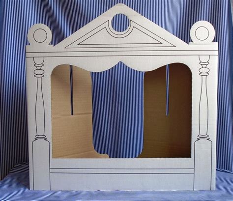 Cardboard Toy Theater | Cardboard toys, Toy theatre, Cardboard art