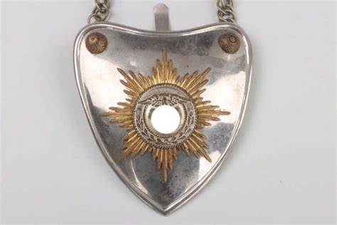 Ratisbon S Sa Flag Bearer S Gorget Discover Genuine Militaria