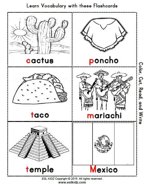 Free Printable Mexican Independence Day Worksheets