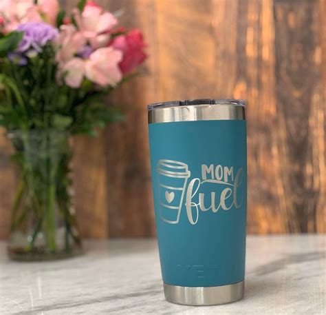 Yeti Mom Yeti Dad Laser Engraved Ts Mothers Day Etsy