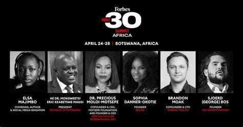 Botswana Hosts Forbes Under 30 Summit My Afrika Magazine