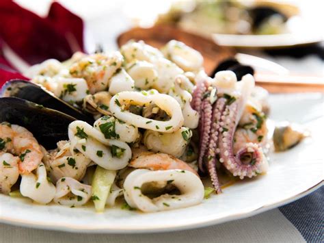 Italian Seafood Salad Insalata Di Mare Recipe